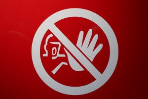 doping ban sign